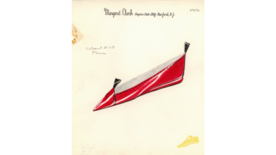 illustration of a red shoe