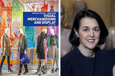 Visual Merchandising and Display book cover and photo of Anne Kong