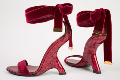 red sandals