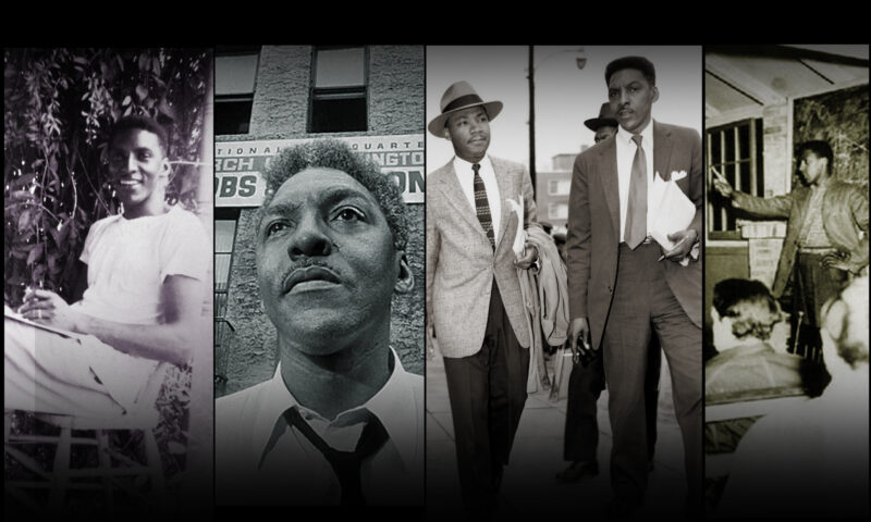 archival Images of Bayard Rustin 