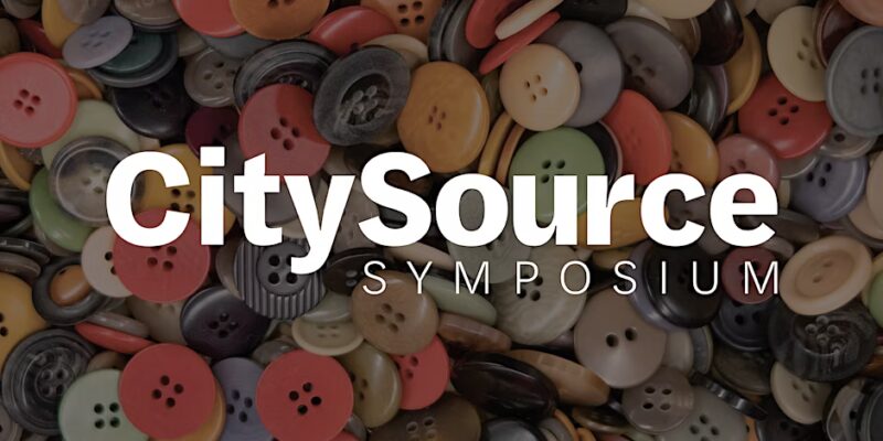 CitySource Symposium logo over an image of buttons