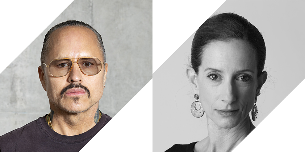 Willy Chavarria and Vanessa Friedman