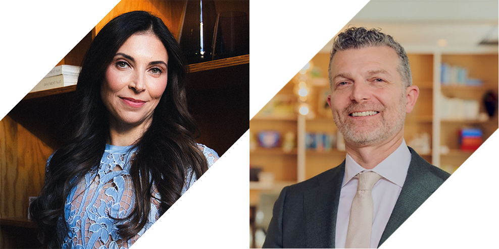 Ewa Abrams and Jason Schupbach